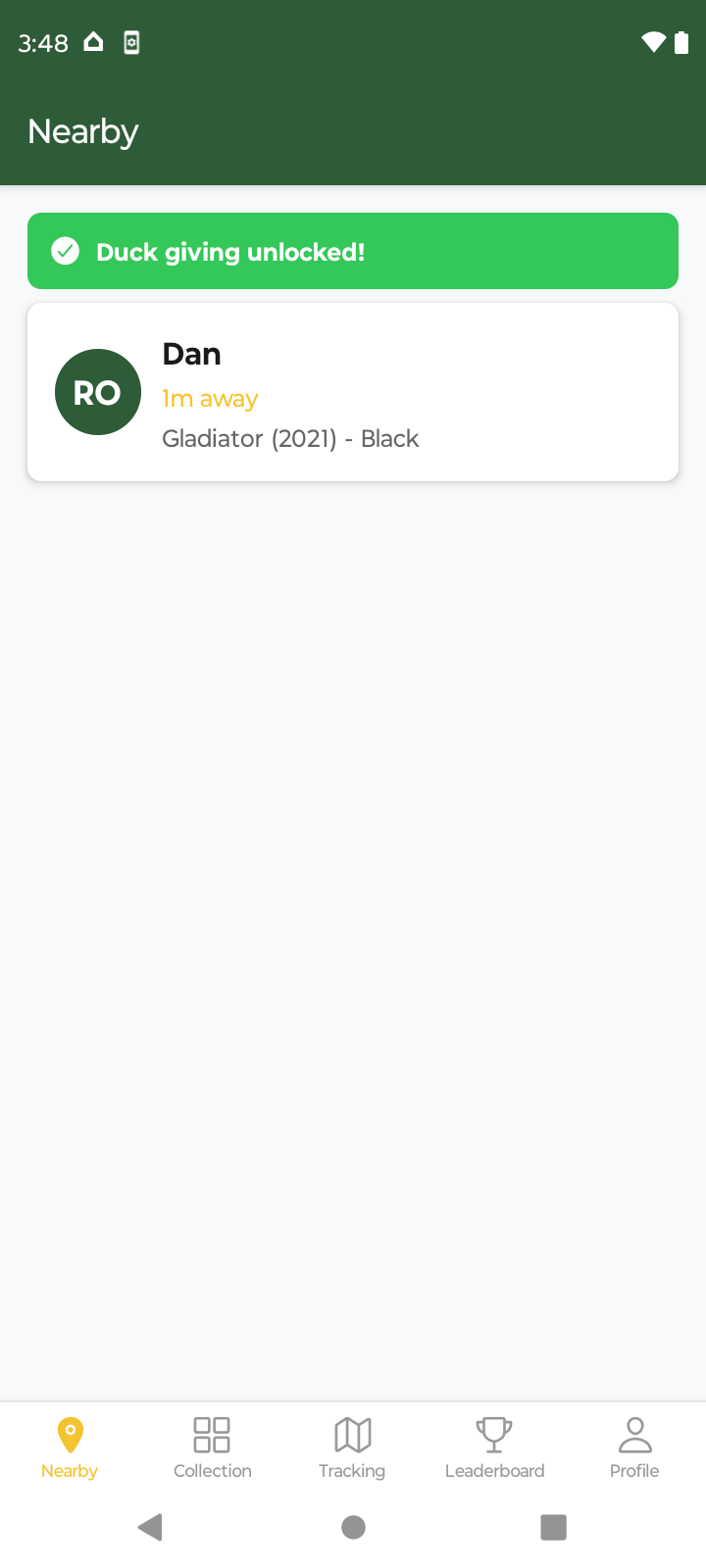 Get Ducked Home Screen